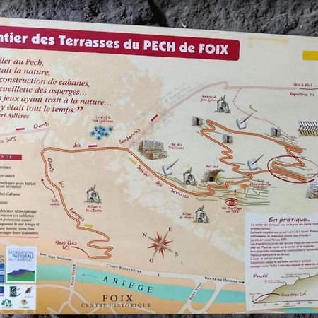Hebergements Entiers Two Homes T1 Bas Or T1 Haut -Aux Terrasses Du Pech Foix Luaran gambar