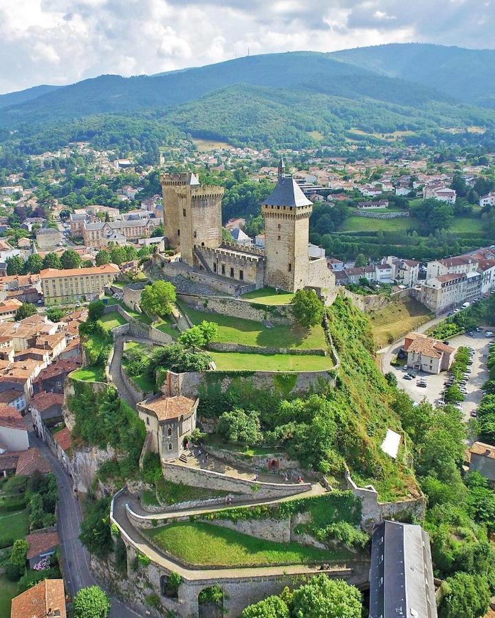 Hebergements Entiers Two Homes T1 Bas Or T1 Haut -Aux Terrasses Du Pech Foix Luaran gambar